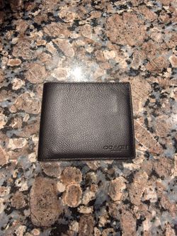Coach Men's Bifold Leather Wallet