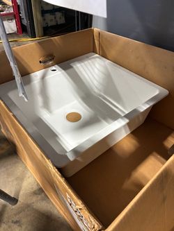 Glacier Bay Granite Composite 25" Single Bowl