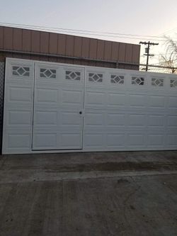 Garage doors