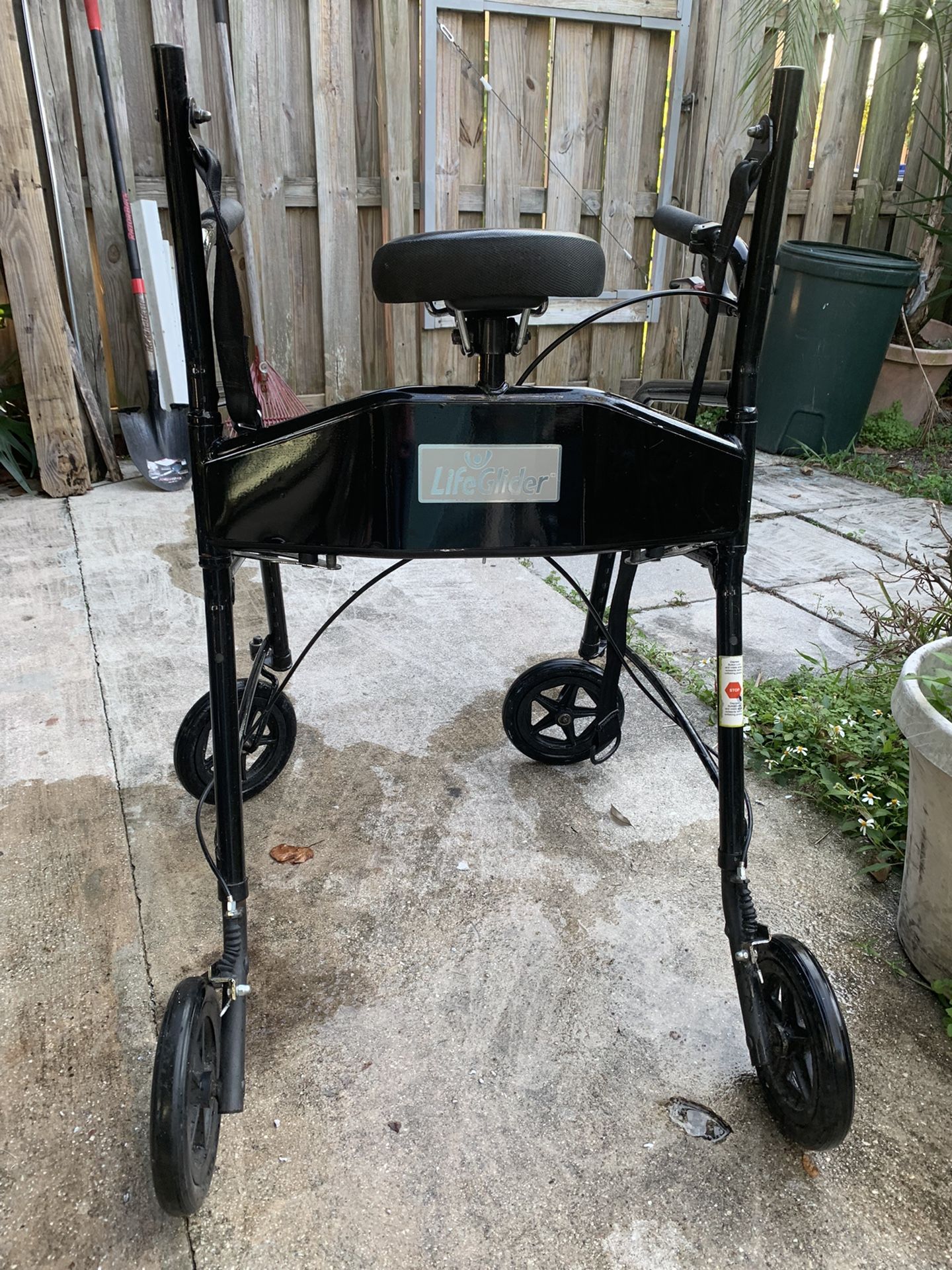 Barely Used Life Glider Walker
