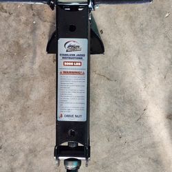 Arch Motoring Stabilizer Scissor Jack, 5000 Lb. Black