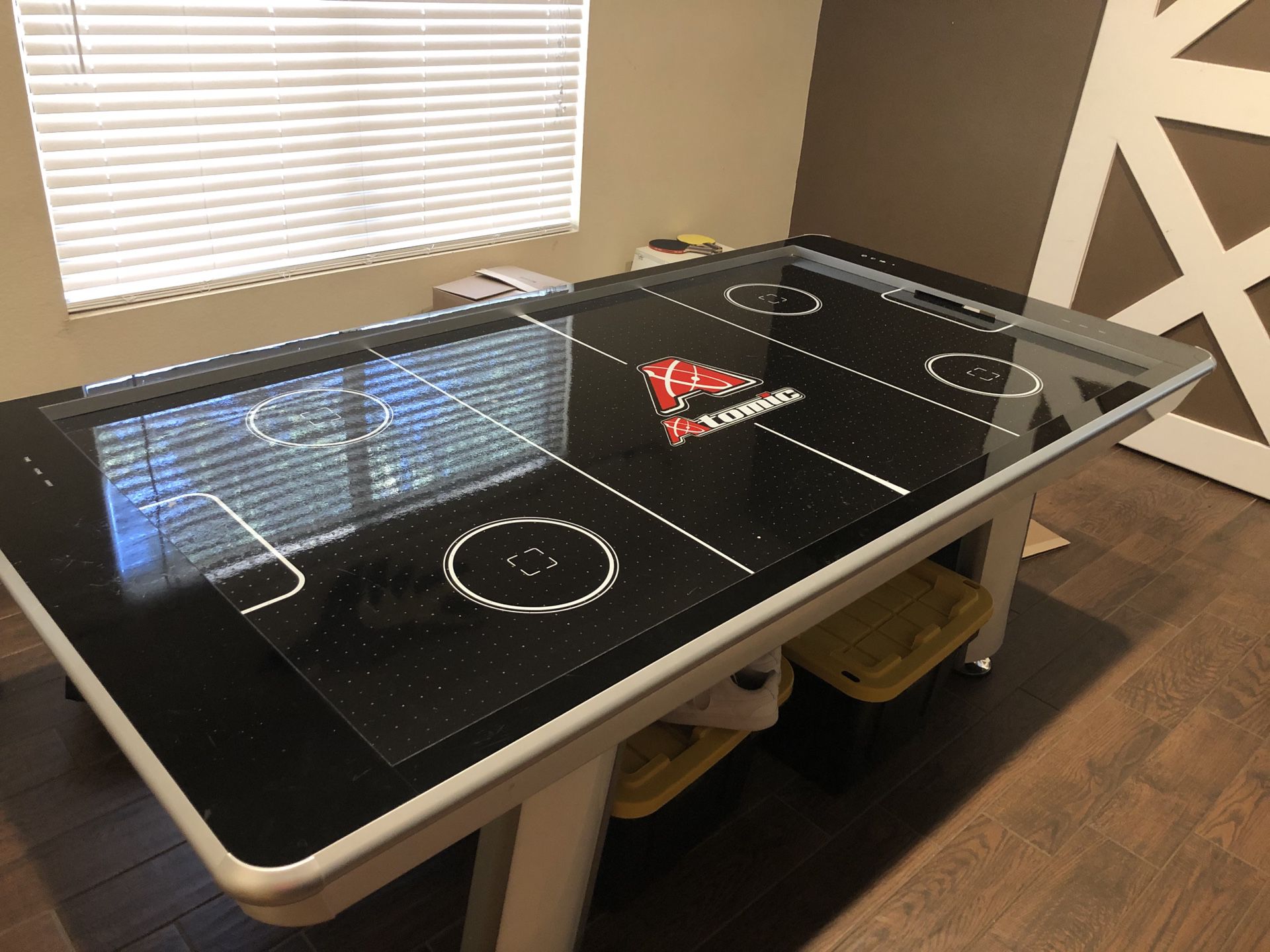 Air Hockey Table + Table Tennis (Ping Pong) Conversion Top