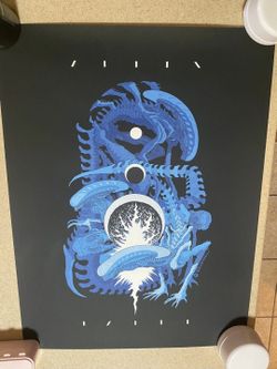 Alien Earth SDCC 2025 Hall H Tradd Moore Rare Poster