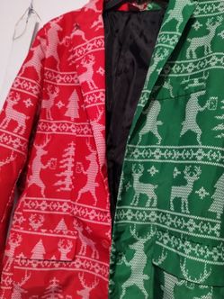 Saco navideño nuevo sin etiqueta $20