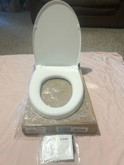 TOTO Toilet Seat and Lid SoftClose Slow Close Elongated, Cotton White - SS124