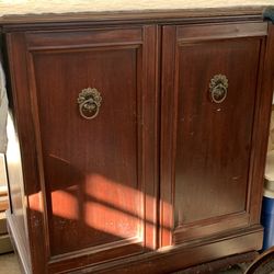 1950’s Cabinet With Interior Shelves