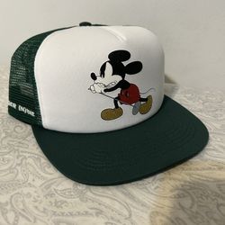 Supreme Number (N)ine Mickey Mouse Hat Green