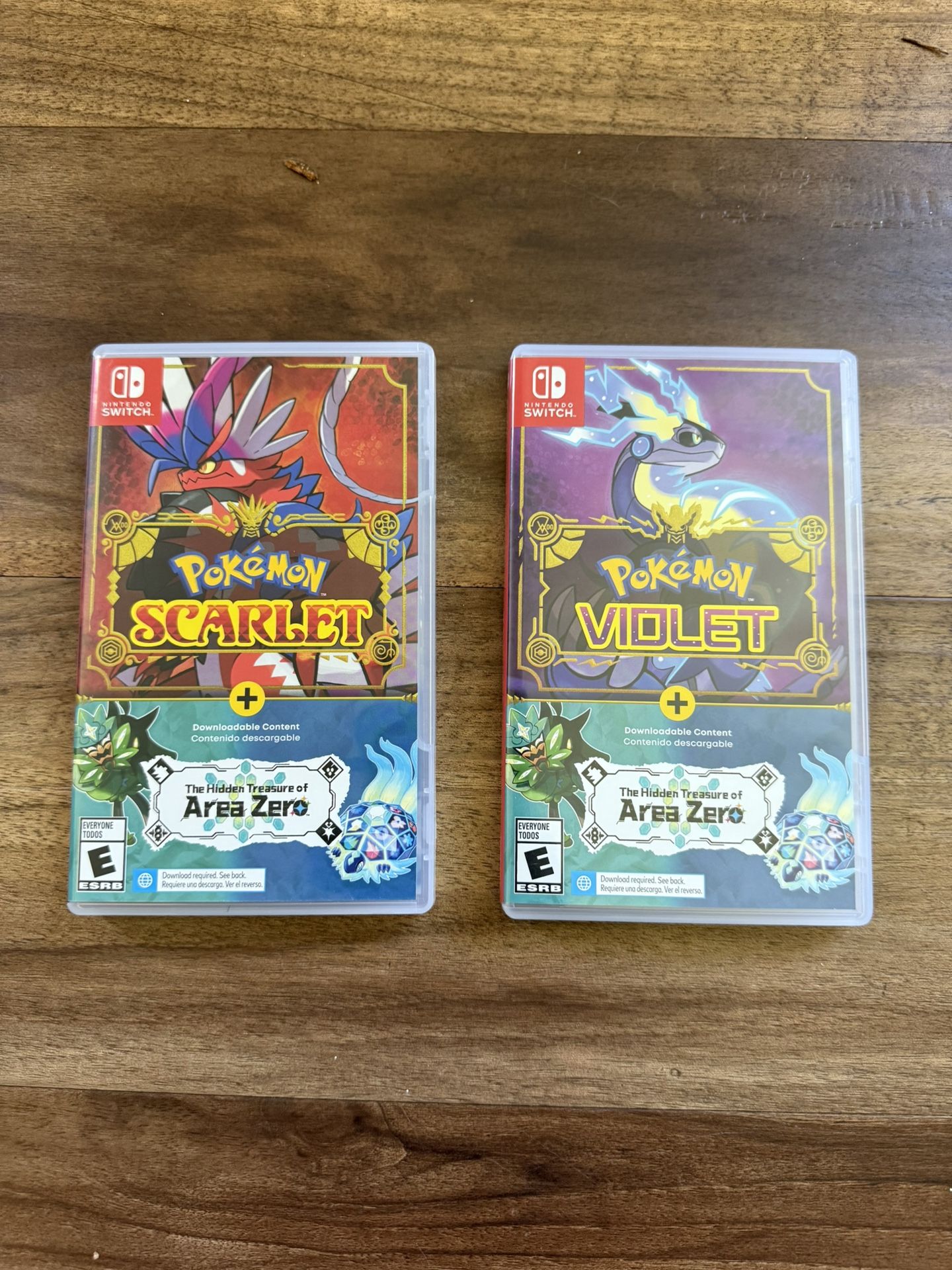 Pokemon Scarlet & Violet + The Hidden Treasure of Area Zero (Nintendo Switch)