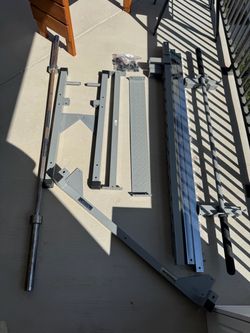 Smith Machine 7”Olympic Bar and weights
