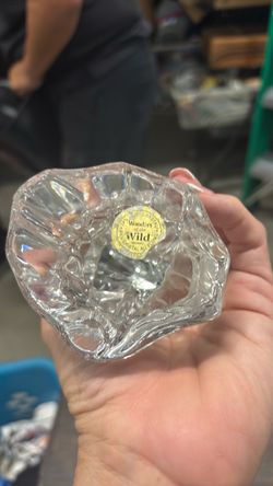 Clear princess house Dolphin Figurine