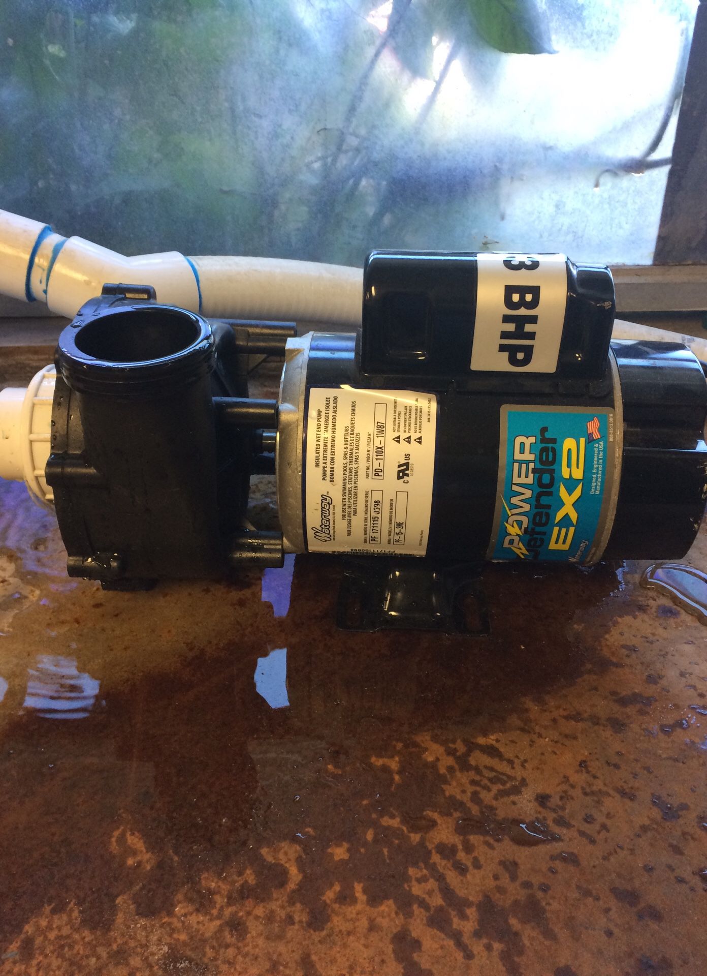 120v Hot Tub Motor / 3 years old good condition