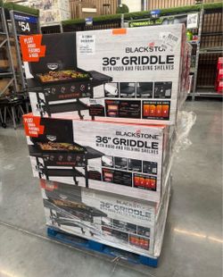 Blackstone 36" Outdoor Griddle - 4-Burner - With Hard Cover - NEW -