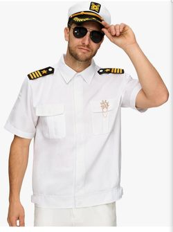 Adult Captain Costume, size L