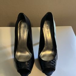 BCBG Generation Black Stilettos