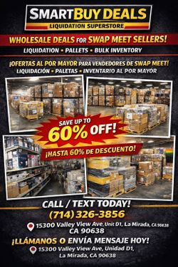 Wholesale For Swabmeet Sellers