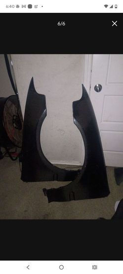 90s Honda Civic Carbon Fiber Front Fenders Right and Left