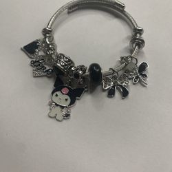kuromi charm bracelet 