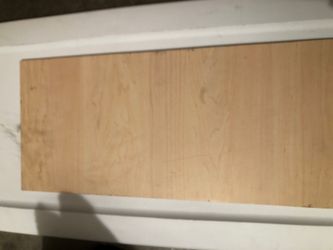 New All purpose wood shelf 10” x 24” x 1/4”