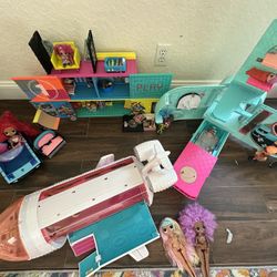 LOL Airplane, Camper And Clubhouse 