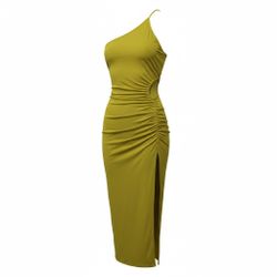 ASOS One Shoulder open back Midi Dress US 10