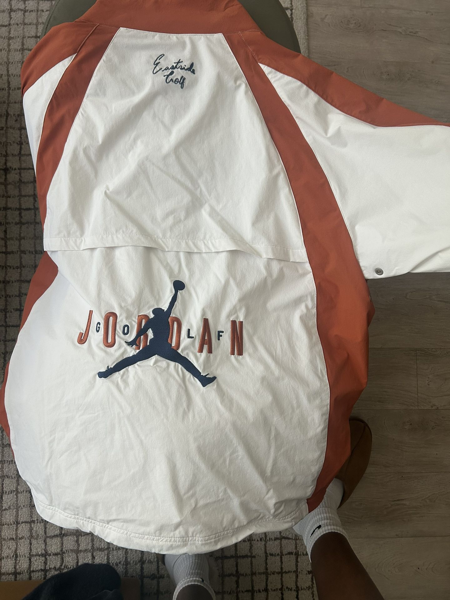 Jordan X Eastside Golf Jacket Mens 2XL XXL 1/4 Zip Pullover Vented