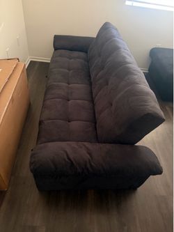 Futon Couch with Storage