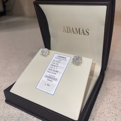 Men’s Diamond Cluster Earring 