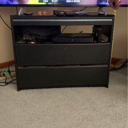 Tv Stand With 2 Drawers