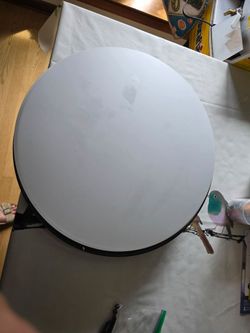 20" Round Flush-Mount LED Ceiling Light – $35