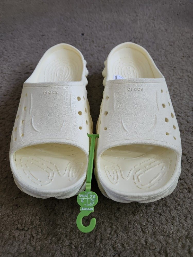 Echo Slide Crocs Size 12 Mens