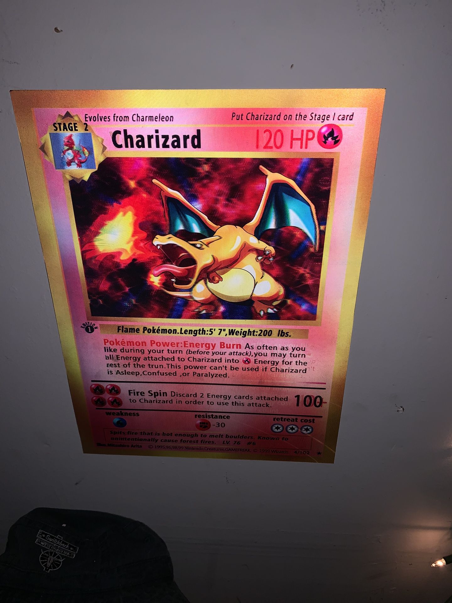 Pokémon Tcg exclusive holographic poster