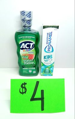 Act Kids & Sensodyne Pronamel Kids