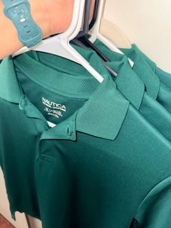 6 Nautica 10/12 school uniform shirts