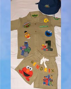 Custom Toddler 2-Piece Birthday Outfit