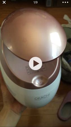 Hot Mist Facial Steamer Nano Ionic Mist Steamer for Face with Mirror