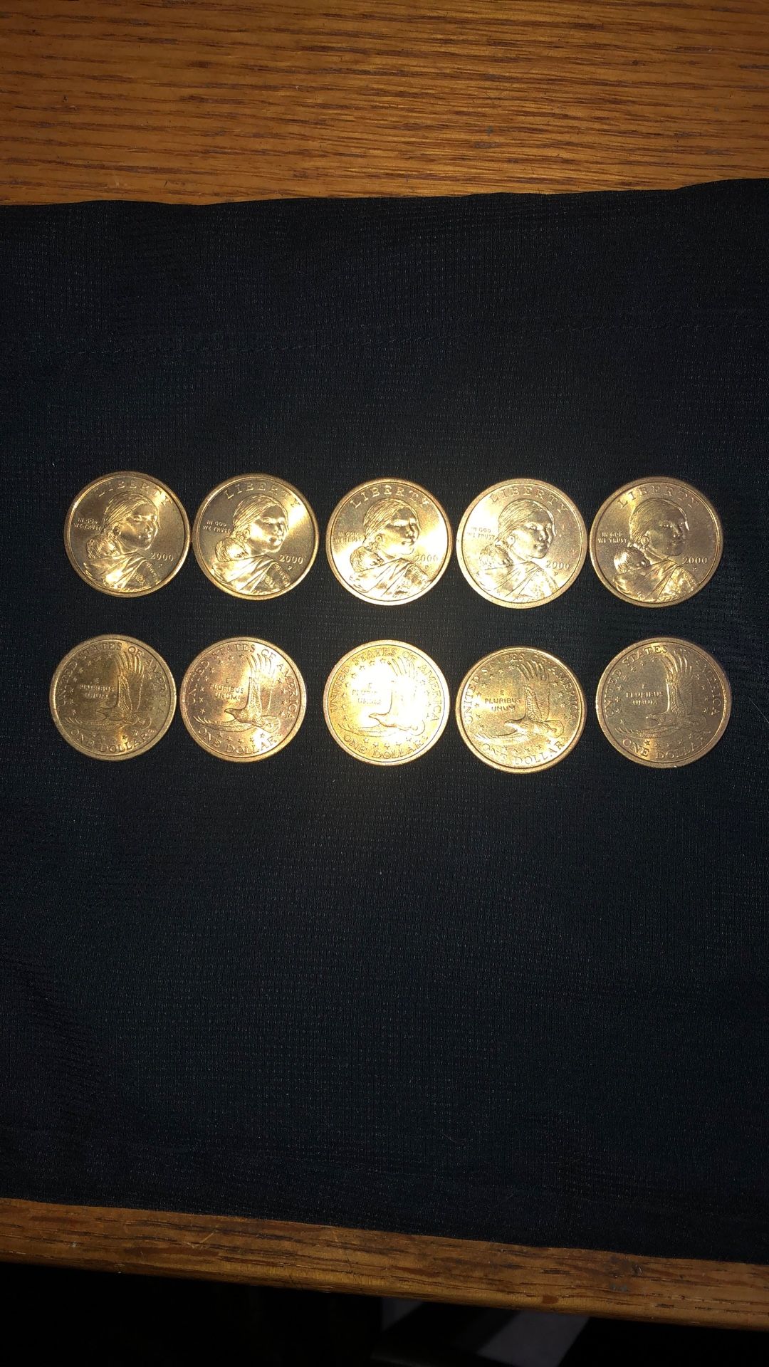 Sacagawea Dollar Coins