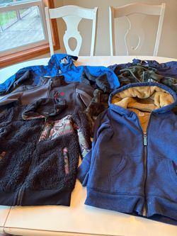 Lot of 6 Boys Coats & Jackets Sizes 6 Through 8