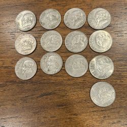 Mexican Coins Morelos 1970 To 1983