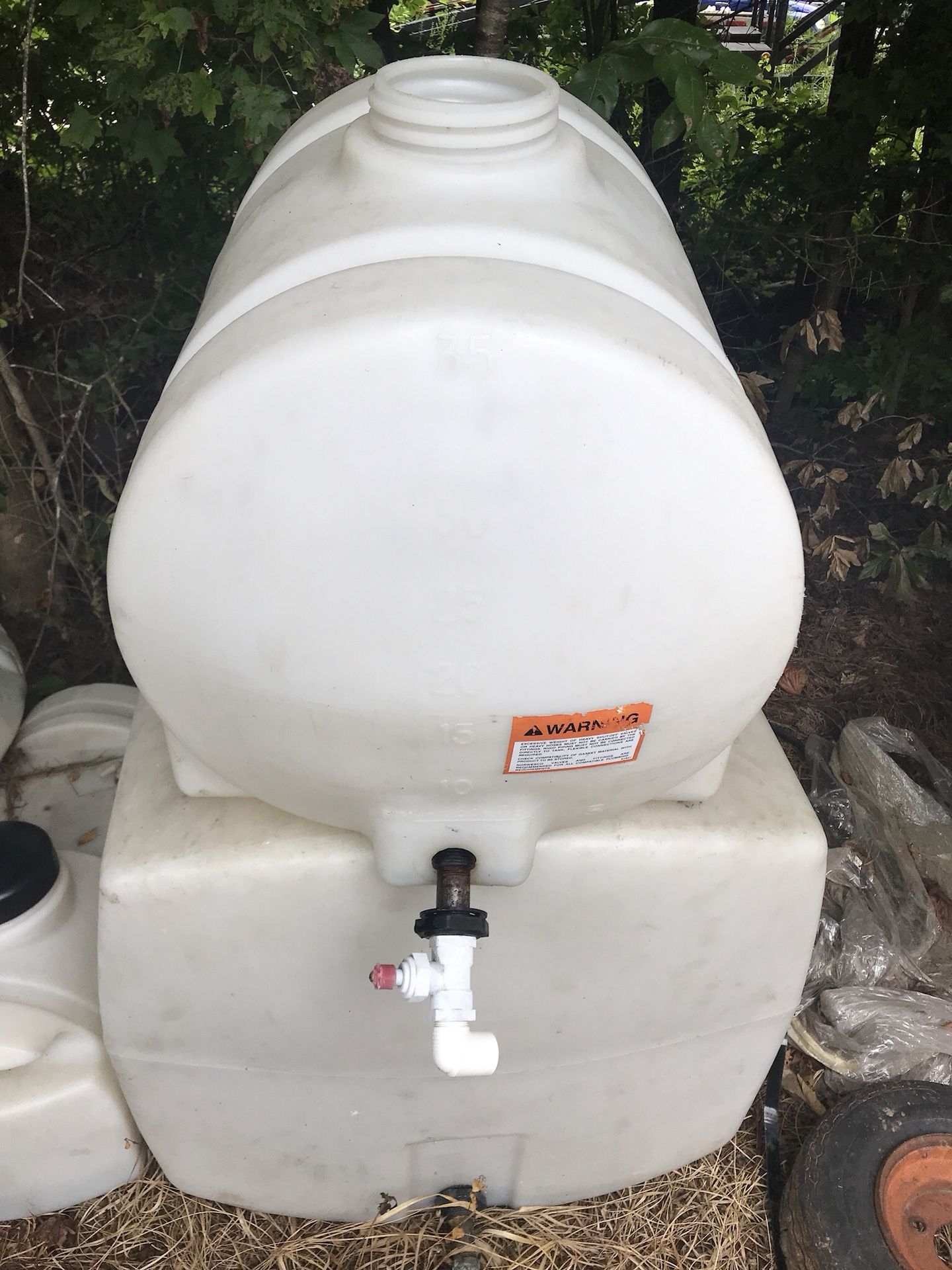 Water tanks!