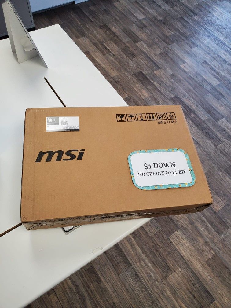 New MSI Creator M16 16 Inch Gaming Laptop - 90 DAY WARRANTY - $1 DOWN - NO CREDIT NEEDED