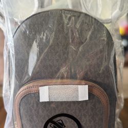 MK Jaycee Medium Logo  Backpack