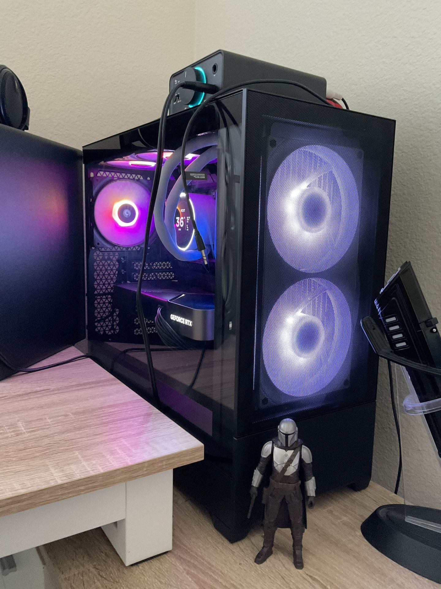 Custom Built Gaming Pc With 5080, R7 9800x3d, And More!