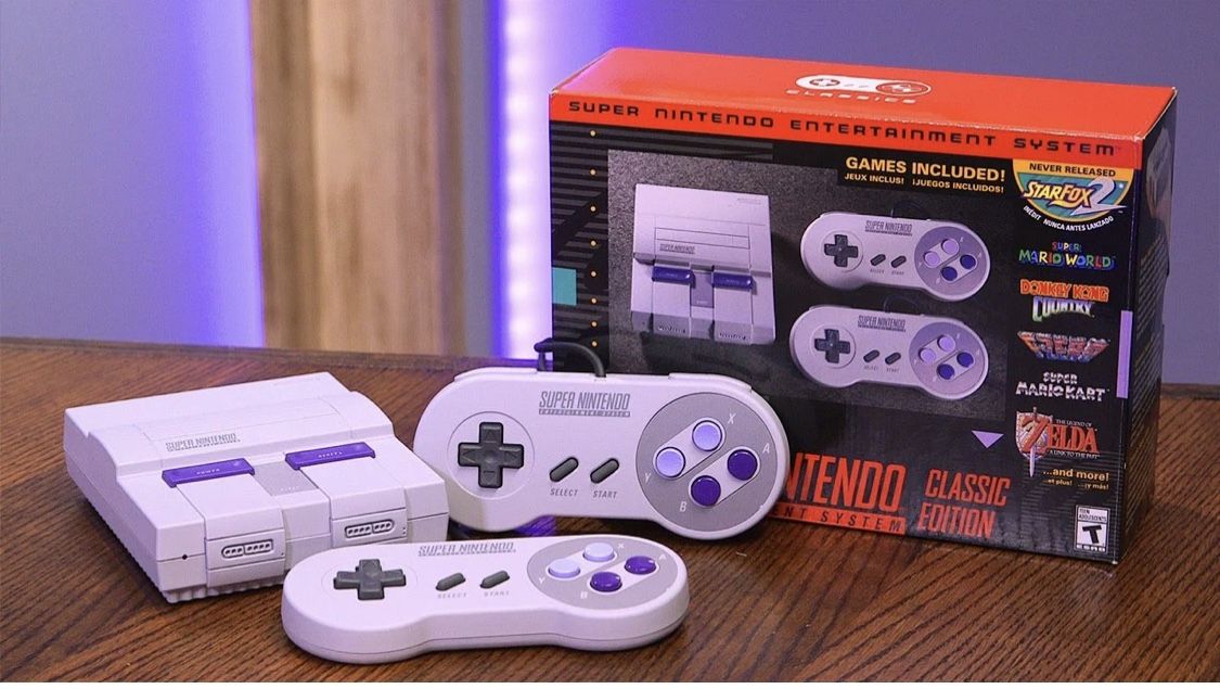 Super Nintendo NES Classic Edition Mini Console 21 Games.