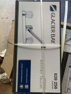 Kitchen faucet.  Package deal 