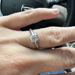1 Ct Diamond Engagement Ring