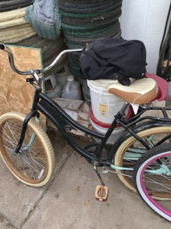 Bike Bicycles Beach Cruisers Lowrider California Tan Silver Black brown tan light blue