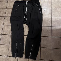 Rick Owen’s Performa 20 Zip Sweat Joggers Size 50 