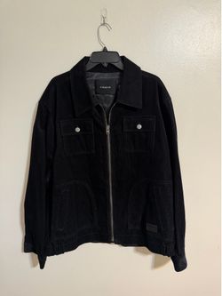 COACH Men’s BLACK Corduroy Jacket