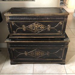 Set Of 2 Decorative Chests Furniture