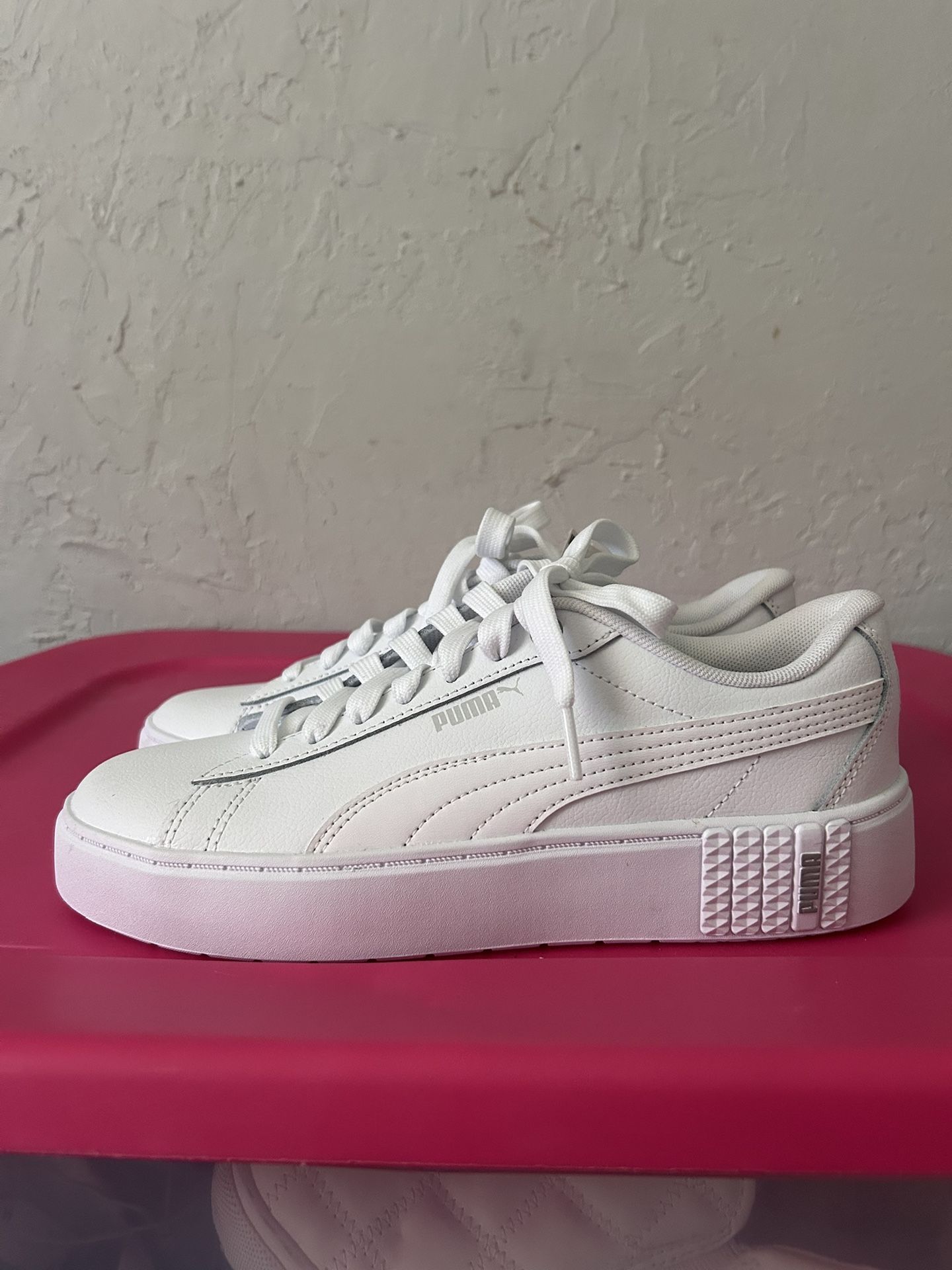 WOMENS PUMA CARINA MIA WHITE 8.5 NEW W TAGS